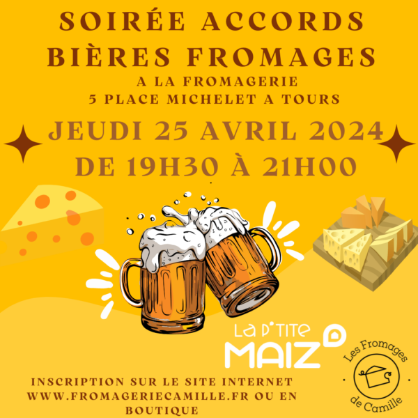soiree accord bieres fromages