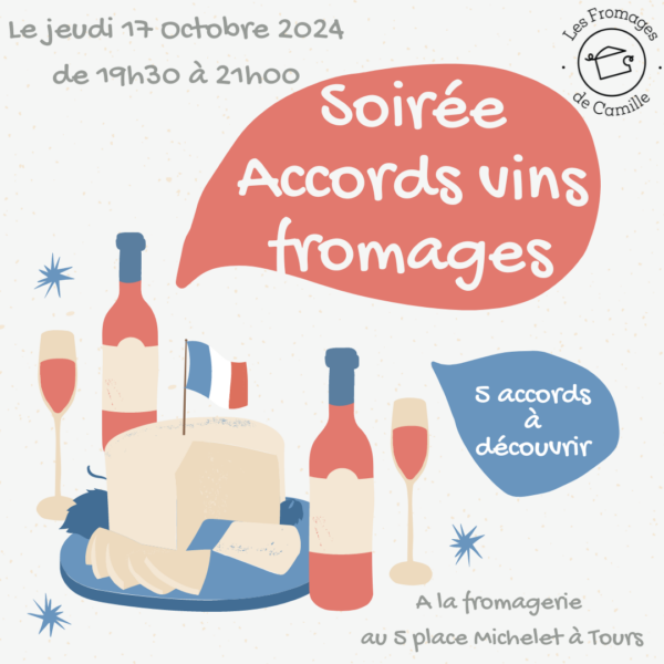 Soiree accords Vins Fromages 17.10.24