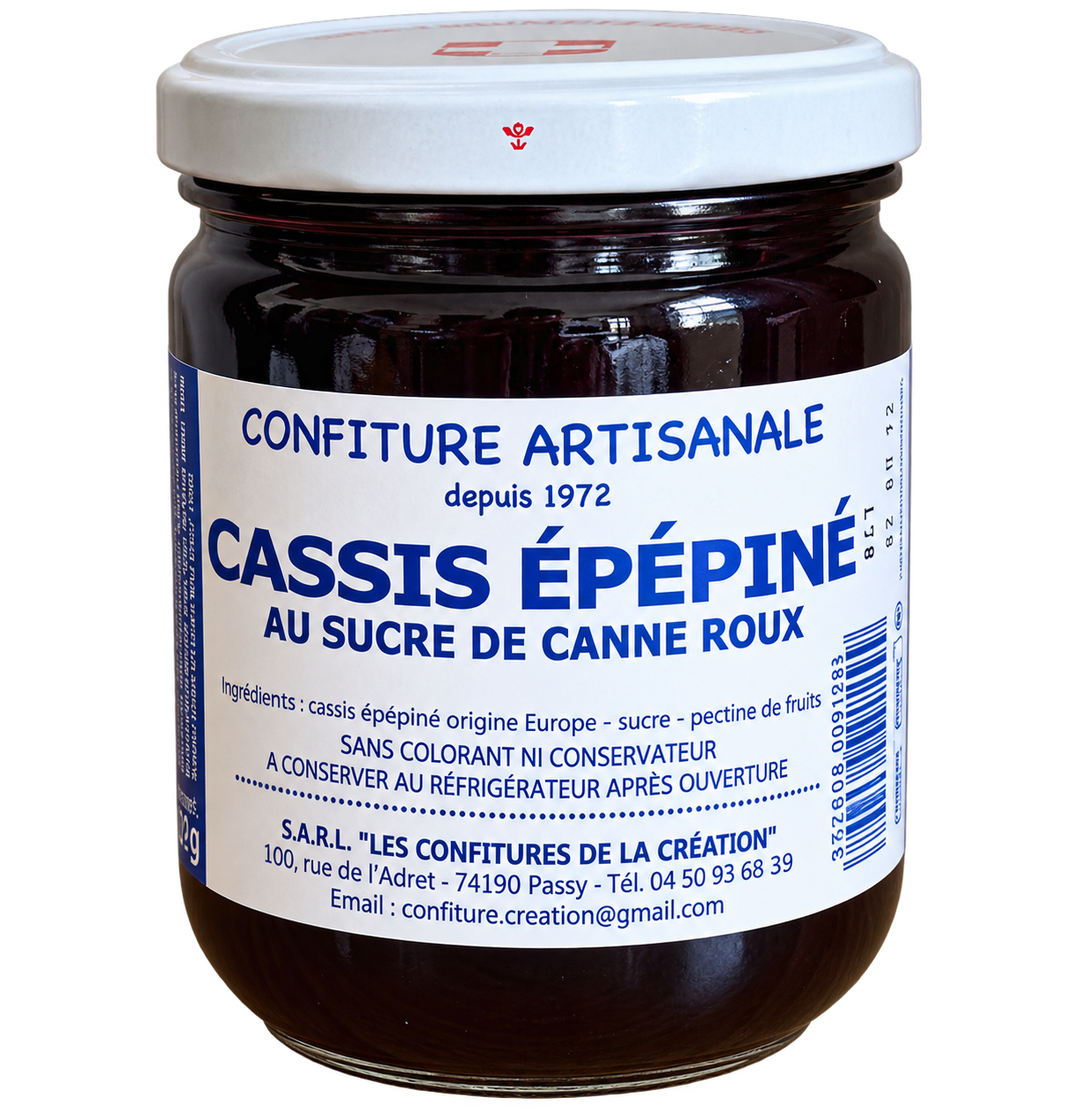 Confiture de Savoie Cassis épépiné 1 Confiture de Savoie Cassis épépiné