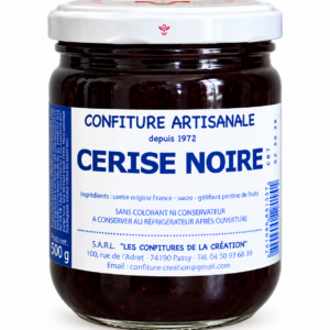 Confiture de Savoie Cerise noire