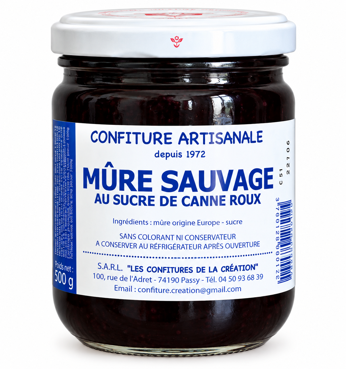 Confiture de Savoie Mûre sauvage 1 Confiture de Savoie Mûre sauvage