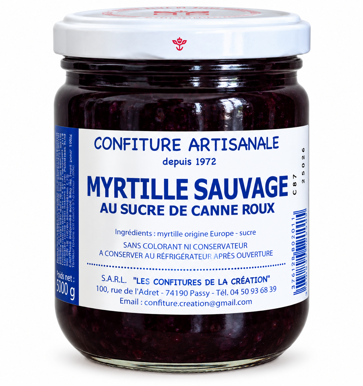 Confiture de Savoie Myrtille sauvage 1 Confiture de Savoie Myrtille sauvage